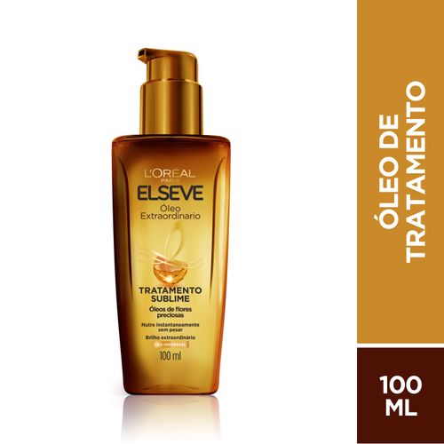 Óleo Extraordinário Tratamento Reconstrutor Elseve L'oréal Paris Com 100ml