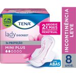 Absorvente TENA Lady Discreet Extra com tecnologia instasec 