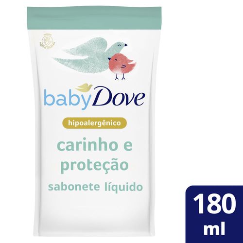 Refil Sabonete Líquido Baby Dove Carinho e Proteção 180ml