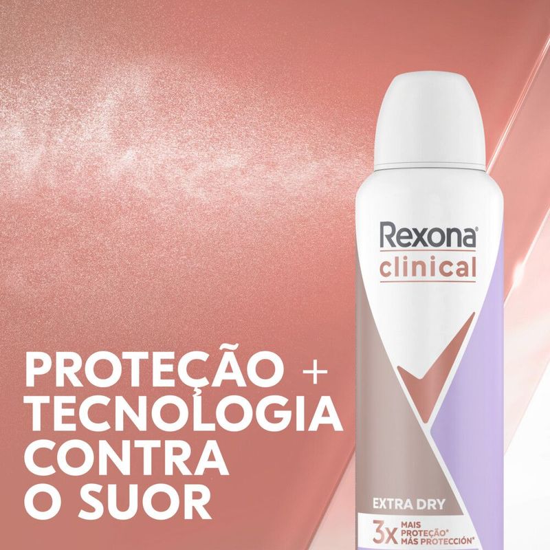 Desodorante Antitranspirante Rexona Clinical Classic 48 g - Pague Menos