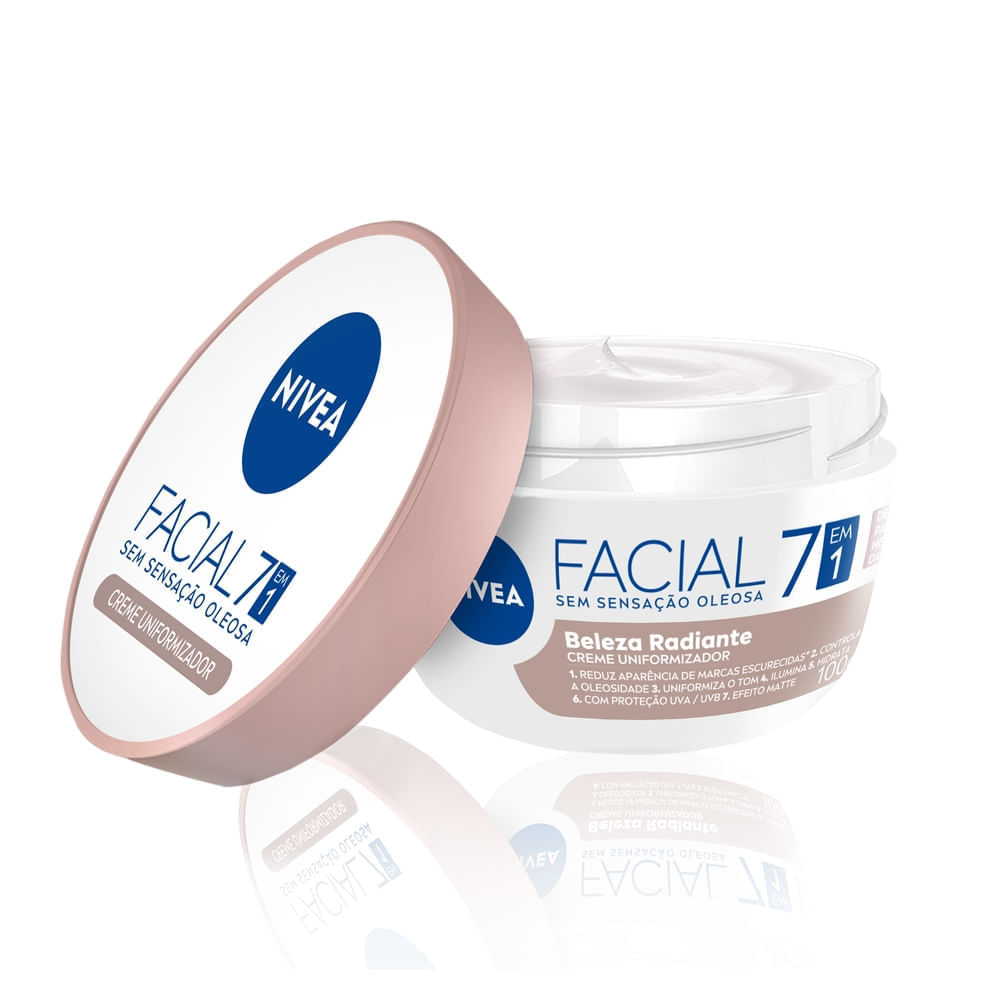 NIVEA Hidratante Facial Beleza Radiante 7 em 1 100g é boa?