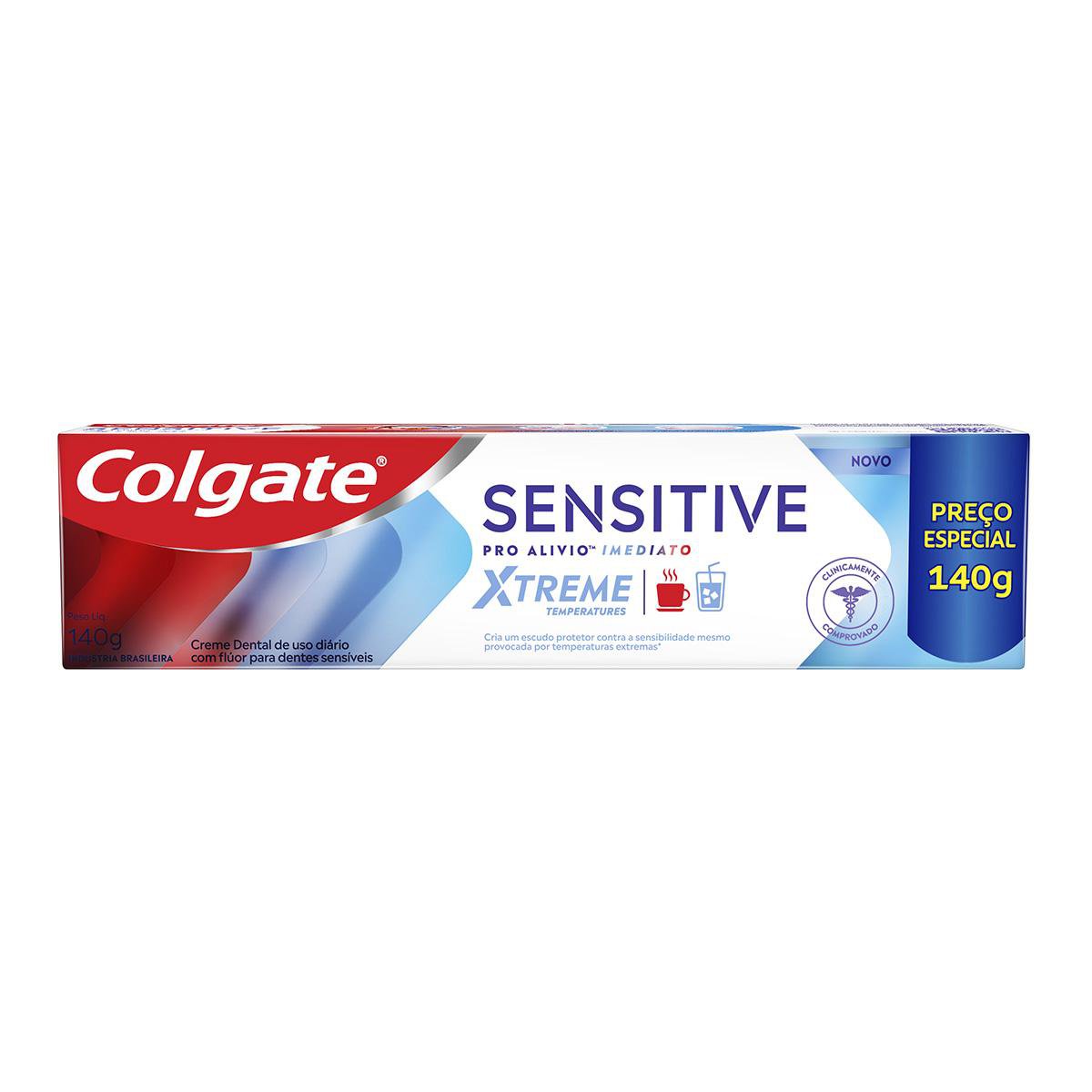 Creme Dental Para Sensibilidade Colgate Sensitive Pro Alívio Imediato Xtreme Temperatures 140g 