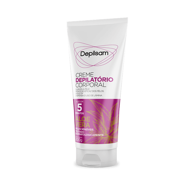 Creme Depilatório Corporal Depilsam Aloe Vera 200G