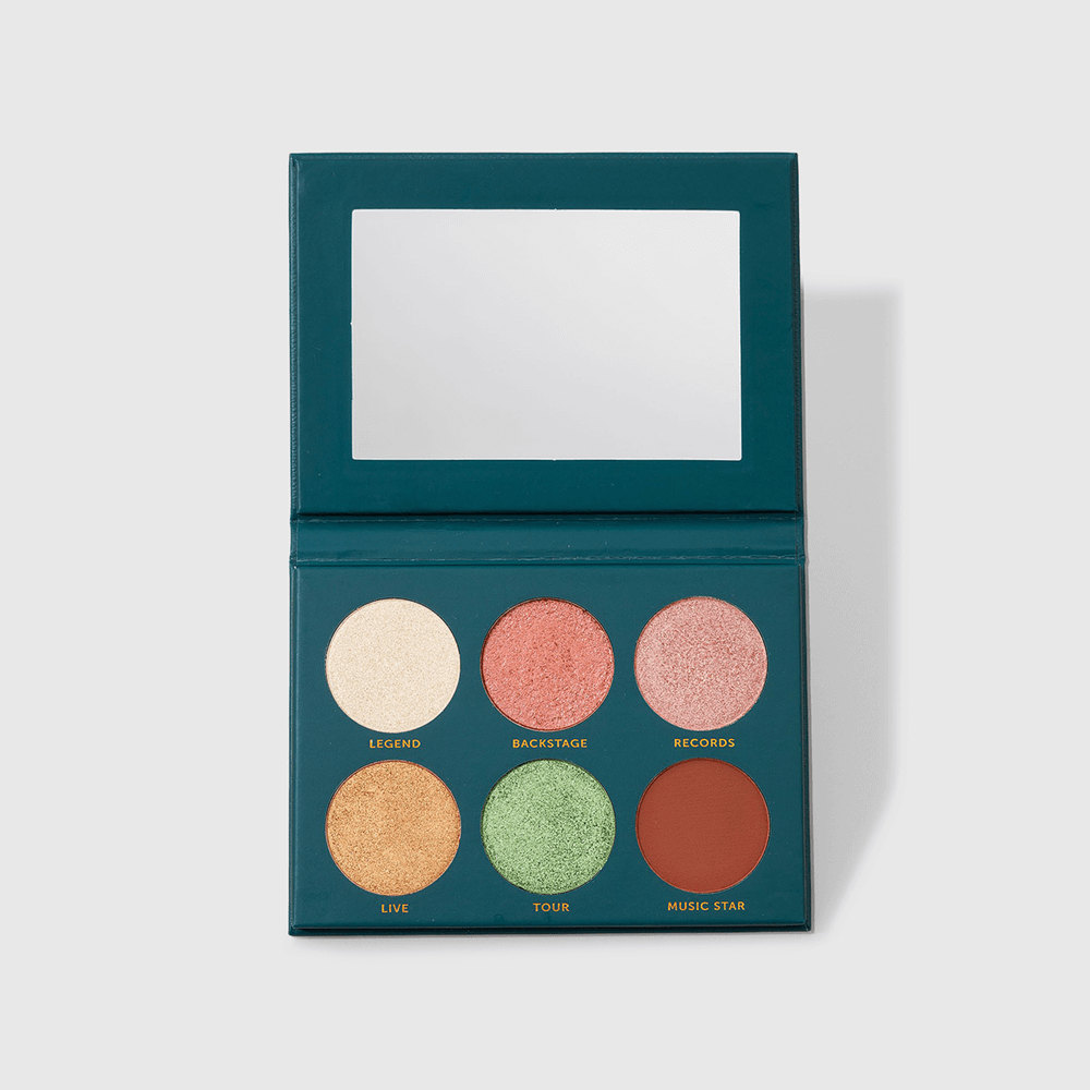 Kit Paleta de Sombras 24.1 Cores + Pincel Para Sombra (2 Produtos)