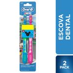 Escova-Dental-Oral-B-Mickey-Minnie-Com-2-Preco-Especial