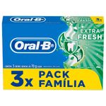 Creme-Dental-Oral-B-Extrafresh-Com-3-Unidades-70g