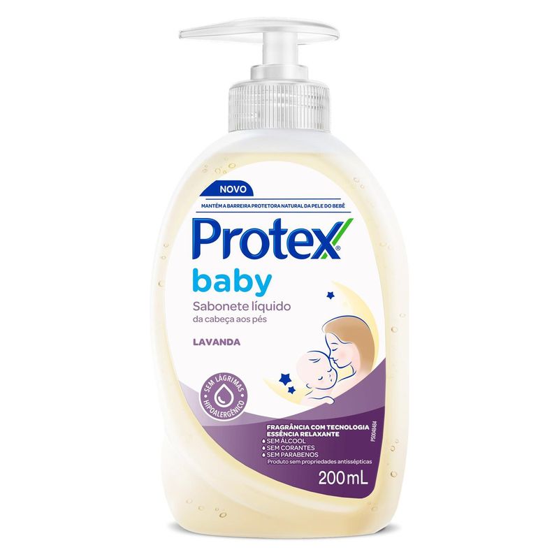 Sabonete-Liquido-Para-Bebes-Protex-Baby-Lavanda-200ml