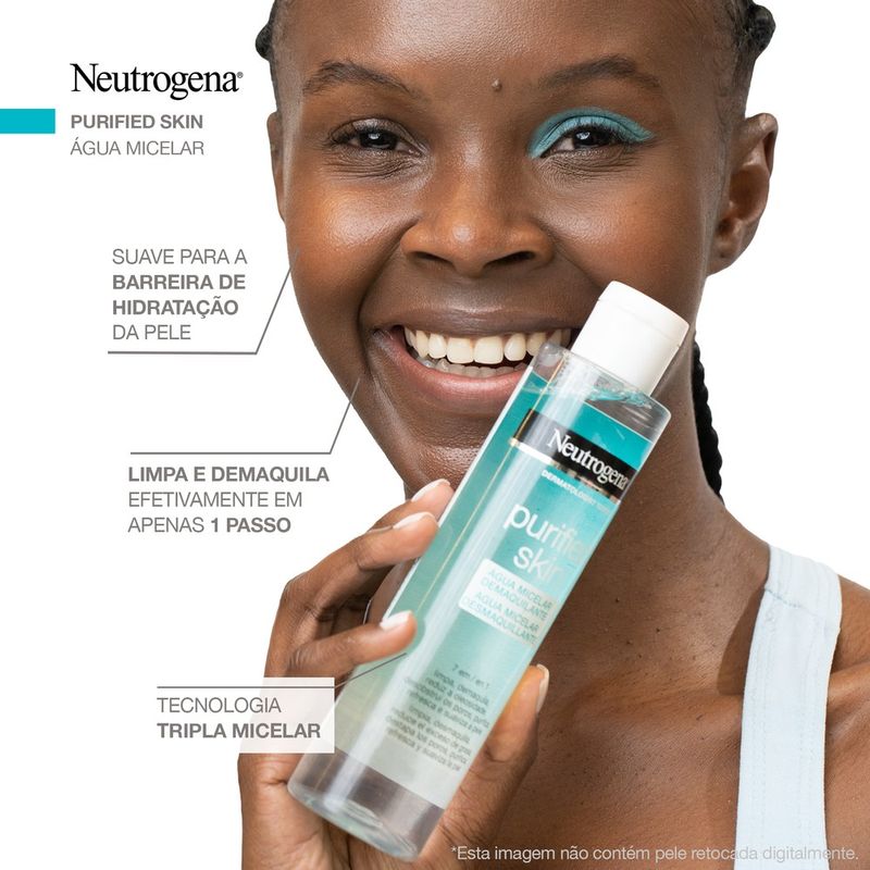 Agua Micelar Desmaquillante Neutrogena® Purified Skin 400ml