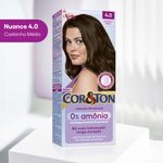 Tintura Cor&Ton Niely 0% Amonia 4.0 Castanho Médio