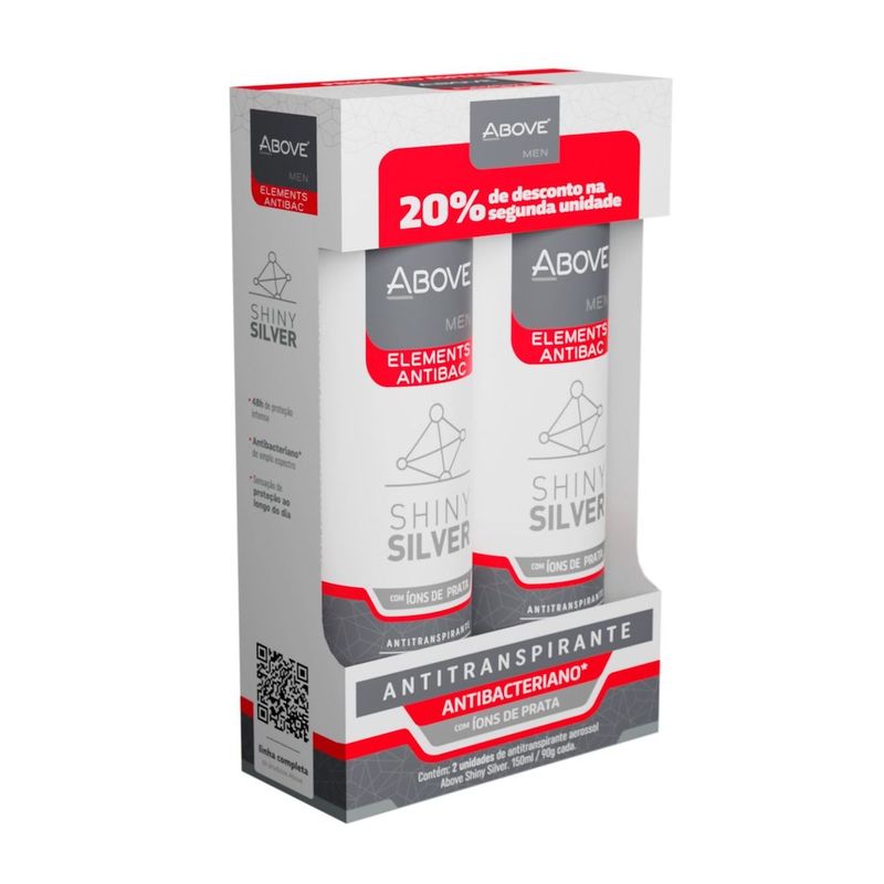 Kit-Desodorante-Above-Men-Elements-Antibac-Shiny-Silver-2-Unidades-De-150ml-Cada