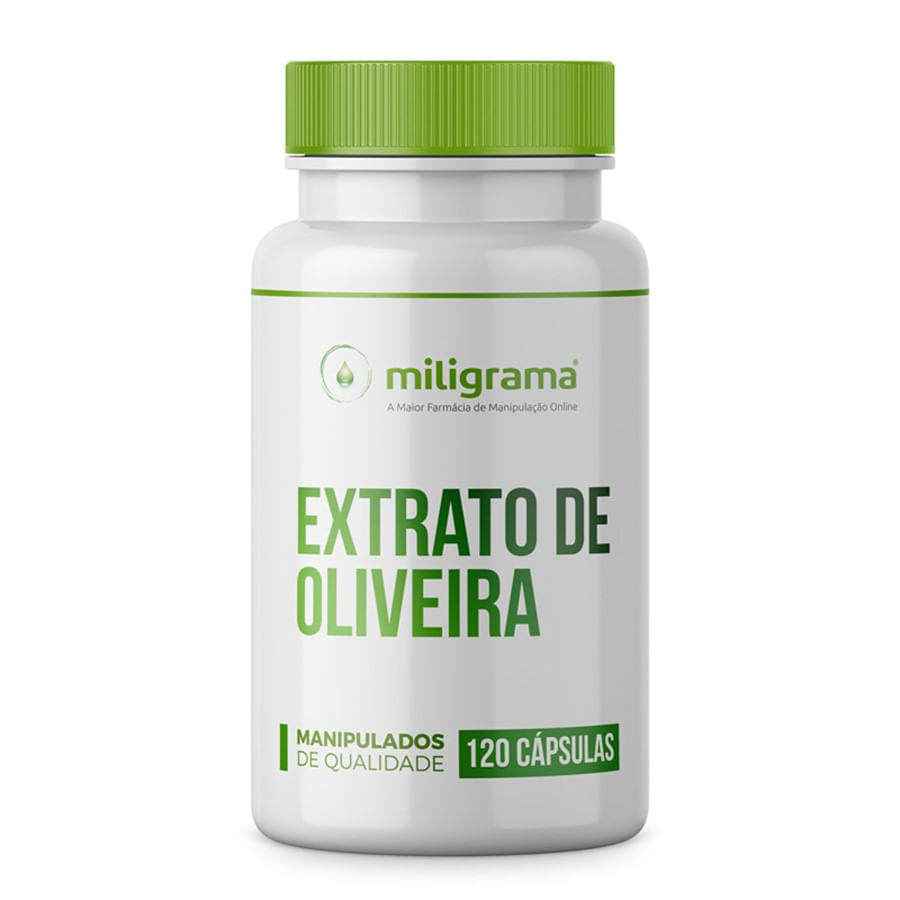 Extrato De Oliveira 400mg 120 Cápsulas Extrafarma 1802