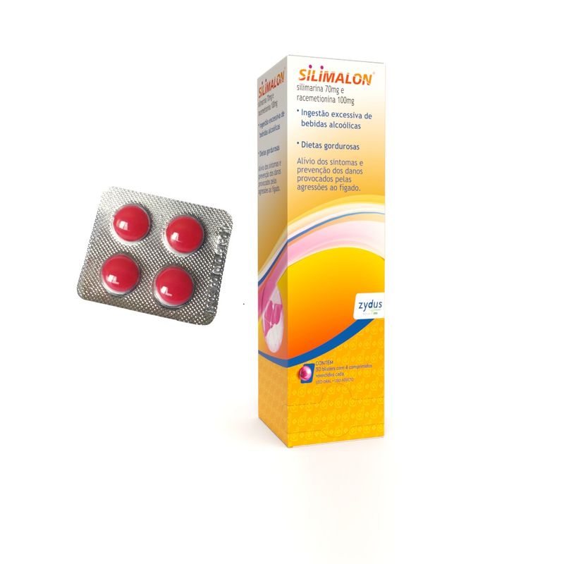 Silimalon-100mg-70mg-Com-4-Comprimidos