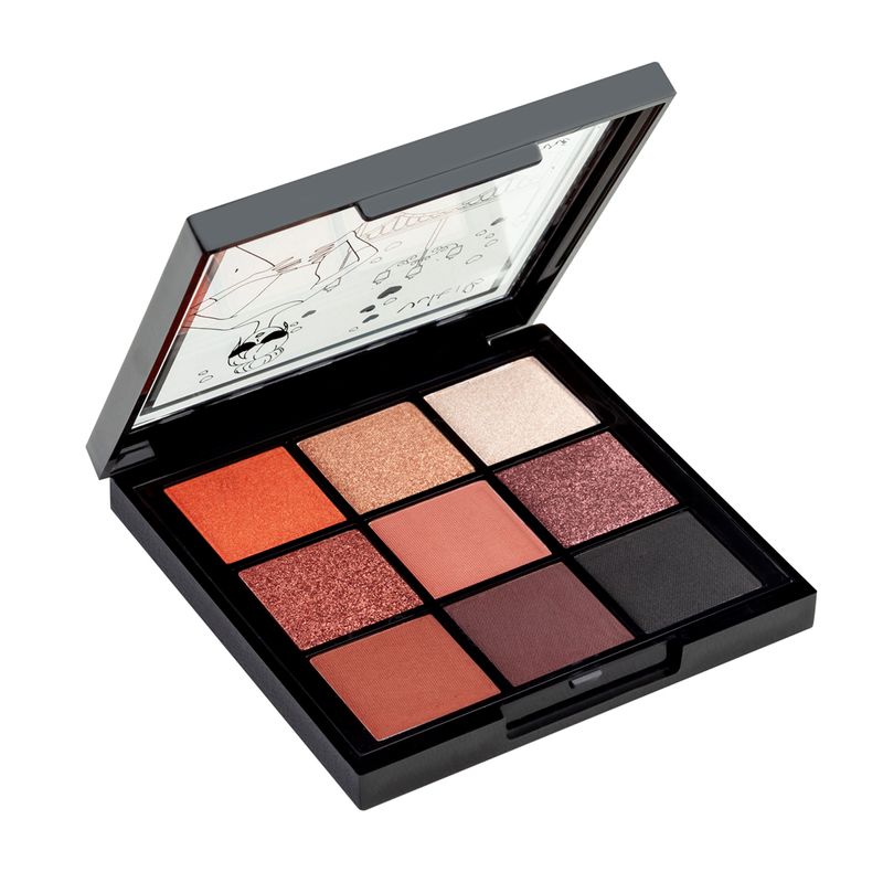 Paleta De Sombras Vult Rica De Marré 9 Cores