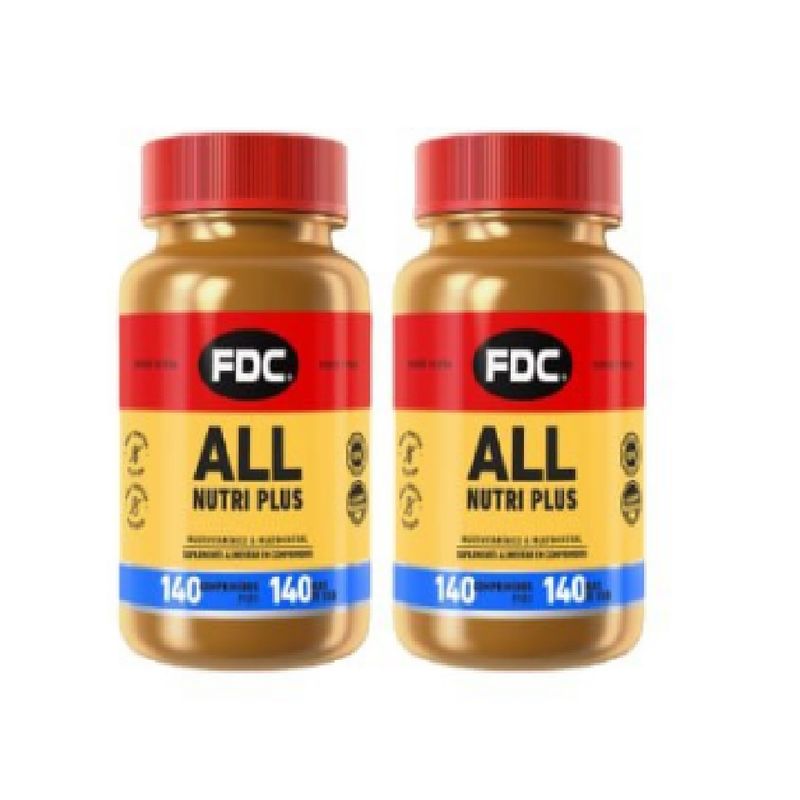 Kit All Nutri Plus Fdc Com 140 Comprimidos Leve 2 Pague 1,5