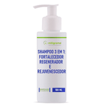 Shampoo 3 em 1: Fortalecedor, Regenerador e Rejuvenescedor 100ml