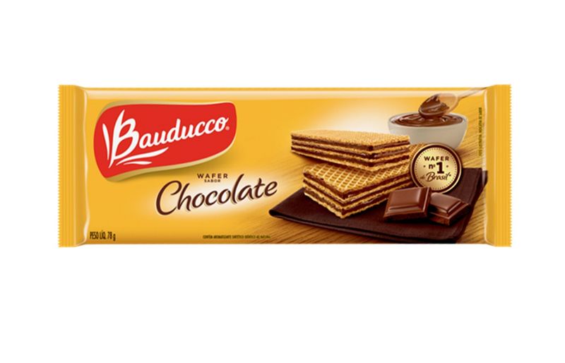 Biscoito Bauducco Recheado Sabor Duplo Chocolate 65g - Pague Menos