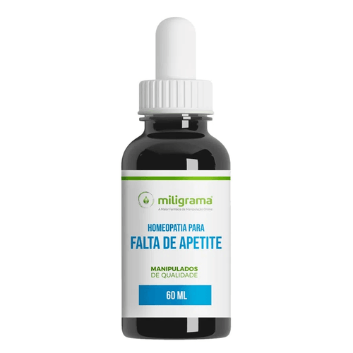Homeopatia para Falta de Apetite 60ml