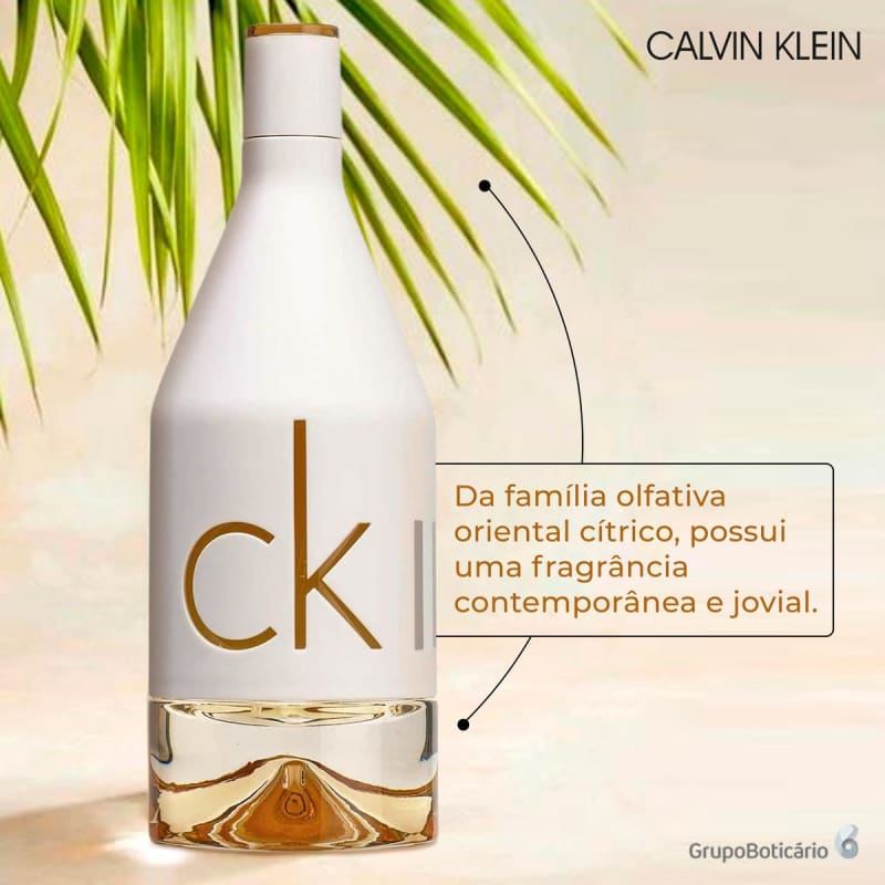 Perfume 50ml Ck In2Uw Eau de Toilette Calvin Klein Feminino - Compre Agora