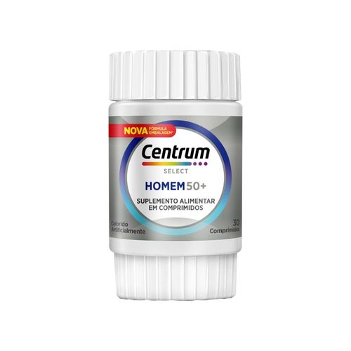Centrum Select Suplemento Vitamínico Homem 50 + Vitaminas De A A Z  30 Comprimidos