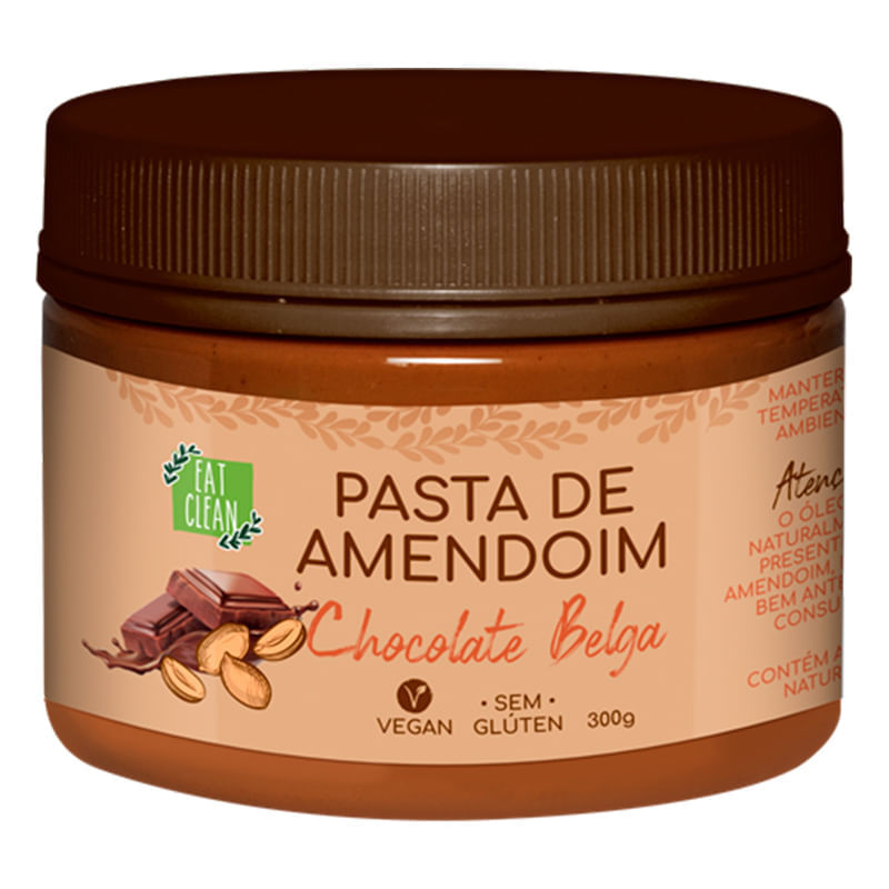 Pasta Castanha Caju Chocolate Belga 300g Eat Clean Pague Menos