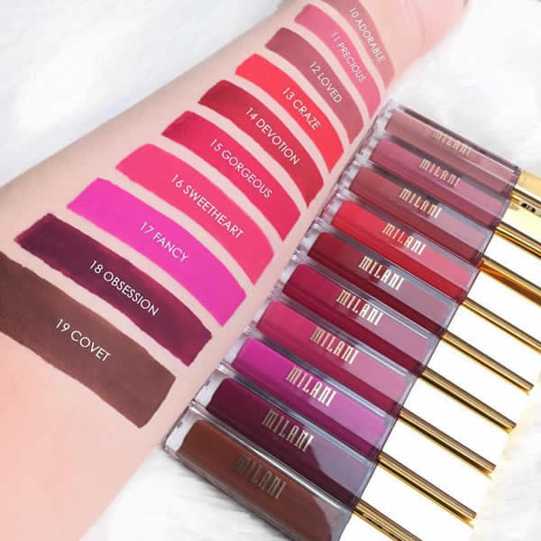 Milani Amore Matte Lip Creme Craze 13 - Batom Líquido