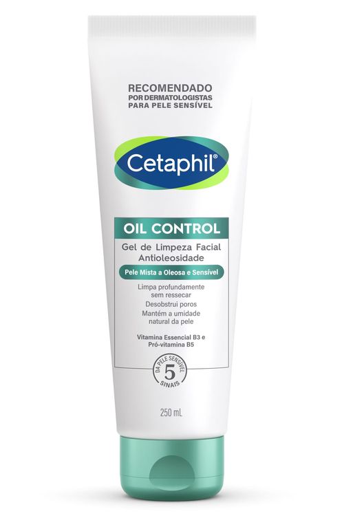 Cetaphil Oil Control Gel De Limpeza Facial Anti Oleosidade 250ml