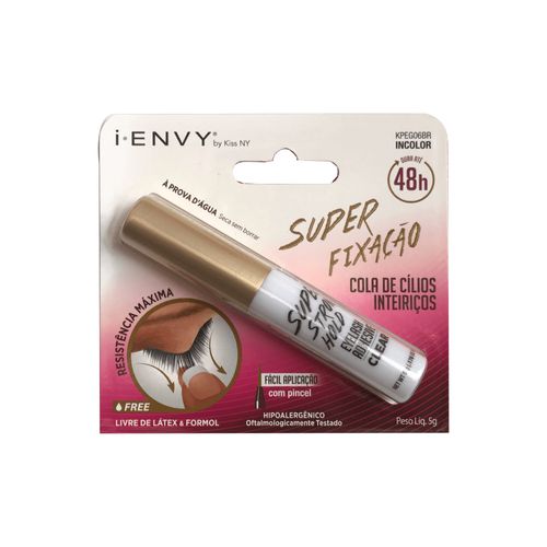 I-Envy  Super Fixação 48h Incolor - Cola de cílios 5ml