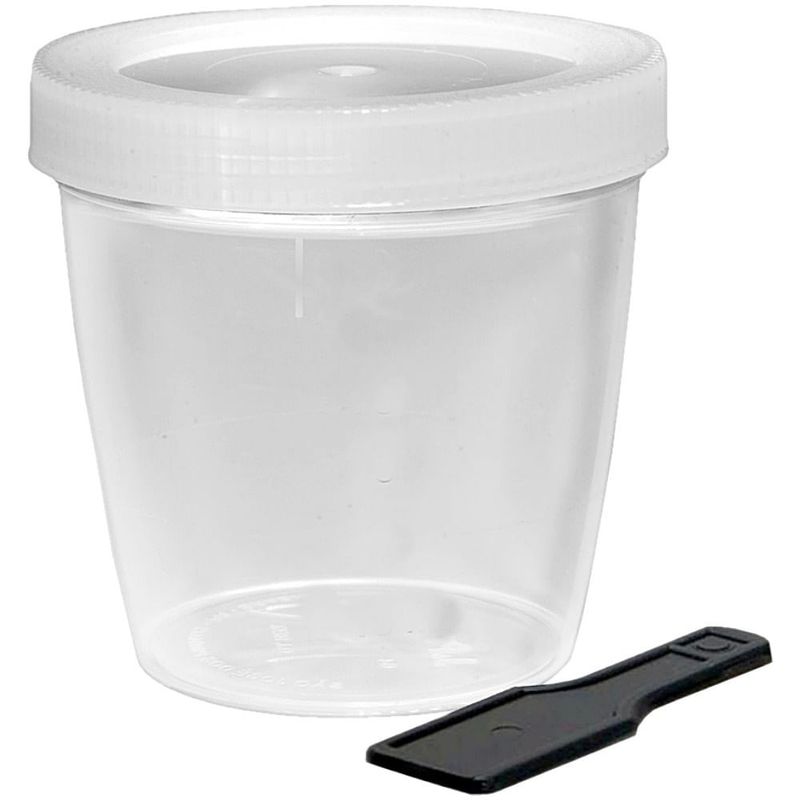 Coletor Universal Com Tampa e Pá 80ml não estéril - unidade