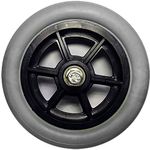 Roda com Pneu Maciço 6" Ortobras com Rolamento - unidade