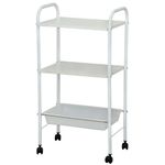 Mesa Auxiliar com 02 Prateleiras e 1 Bandeja MAV-54 - unidade