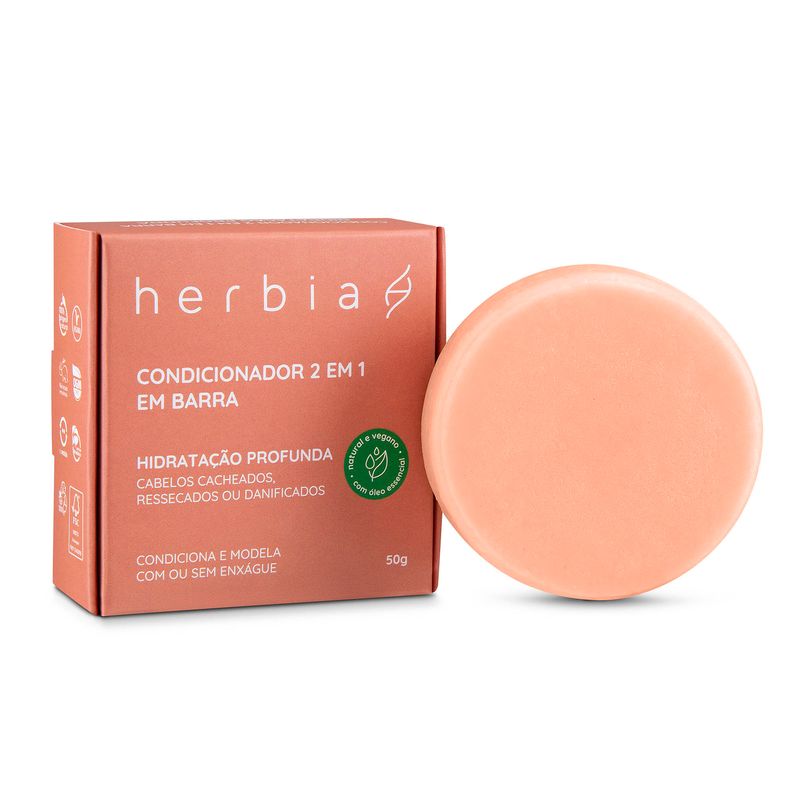 Condicionador 2em1 em barra | Hidratação Profunda 50g