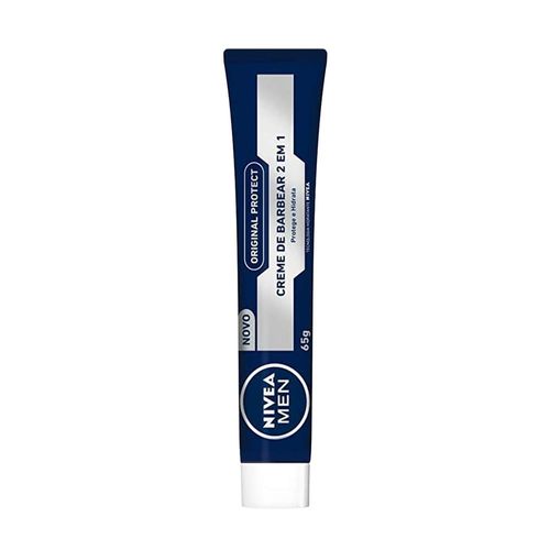 NIVEA MEN Creme de Barbear Original Protect 2 em 1 65g