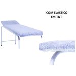 Lençol TNT Descarpack Elástico Gramatura 20 Branco 200X90cm - 10 unidades