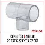 Conector T Adulto Haoxi - unidade