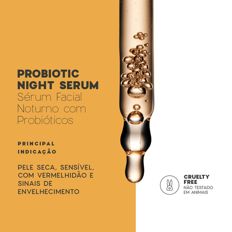 Sérum Facial Noturno de Probióticos - Probiotic Night Serum 30ml