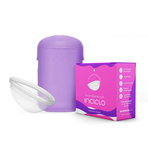 Kit Disco Menstrual Inciclo + Cápsula Esterilizadora Inciclo