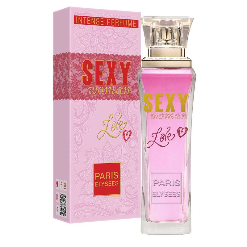 Sexy Woman Love Paris Elysees Eau De Toilette Feminino 100 ml