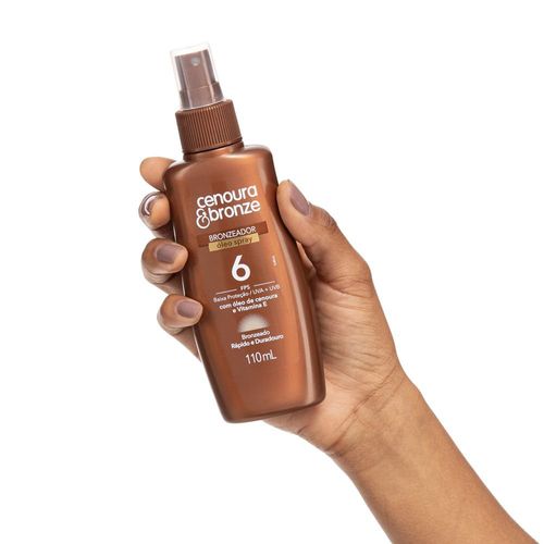 Bronzeador Cenoura & Bronze FPS 6 Óleo 110ml