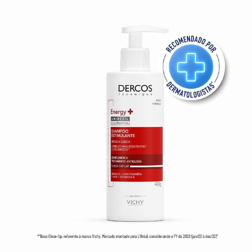 Vichy Dercos Shampoo Energy+ 400 ml