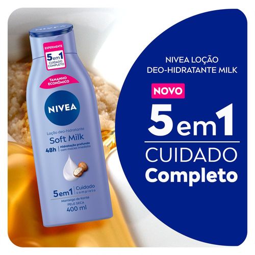Hidratante Nivea Body Soft Milk Loção 400ml
