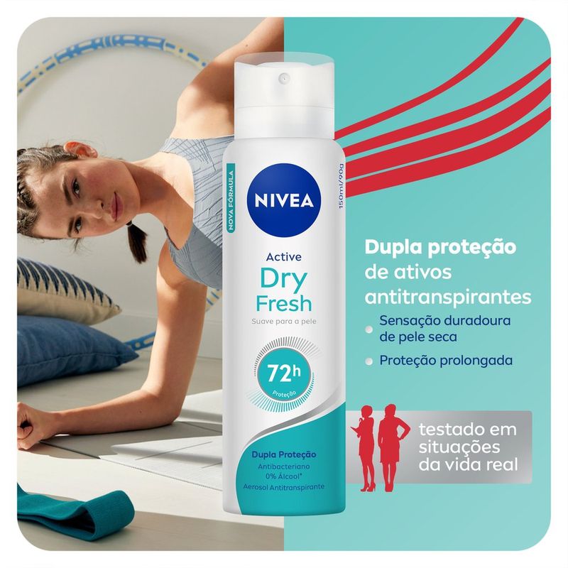 Kit Com 2 Desodorantes Nivea Dry Comfort Plus Aerossol Com 50% De Desconto  Na 2° Unidade - Pague Menos