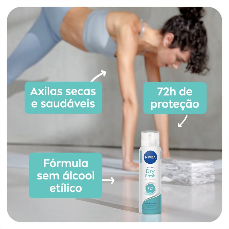 Kit Com 2 Desodorantes Nivea Dry Comfort Plus Aerossol Com 50% De Desconto  Na 2° Unidade - Pague Menos