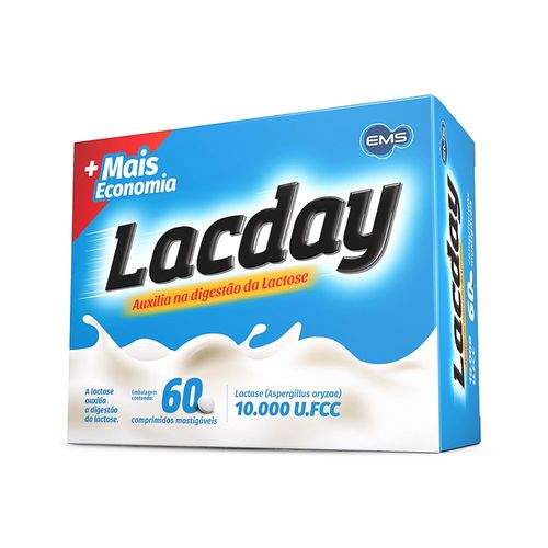 Lacday 10000 Fcc Alu Com 60 Tabletes Dispersíveis