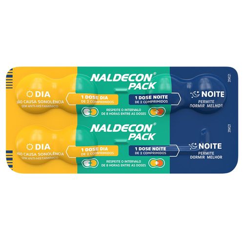 Naldecon Pack Dia e Noite - Blíster 6 comprimidos