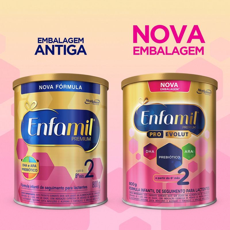 Fórmula Infantil Enfamil Premium 1 con 2 Latas de 800 g c/u