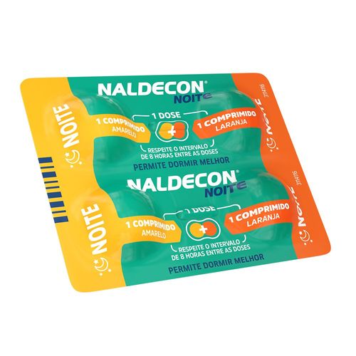 Naldecon Noite - Blíster 4 Comprimidos