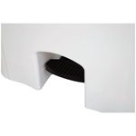 Lixeira com Pedal Bralimpia - Branca - 100 Litros