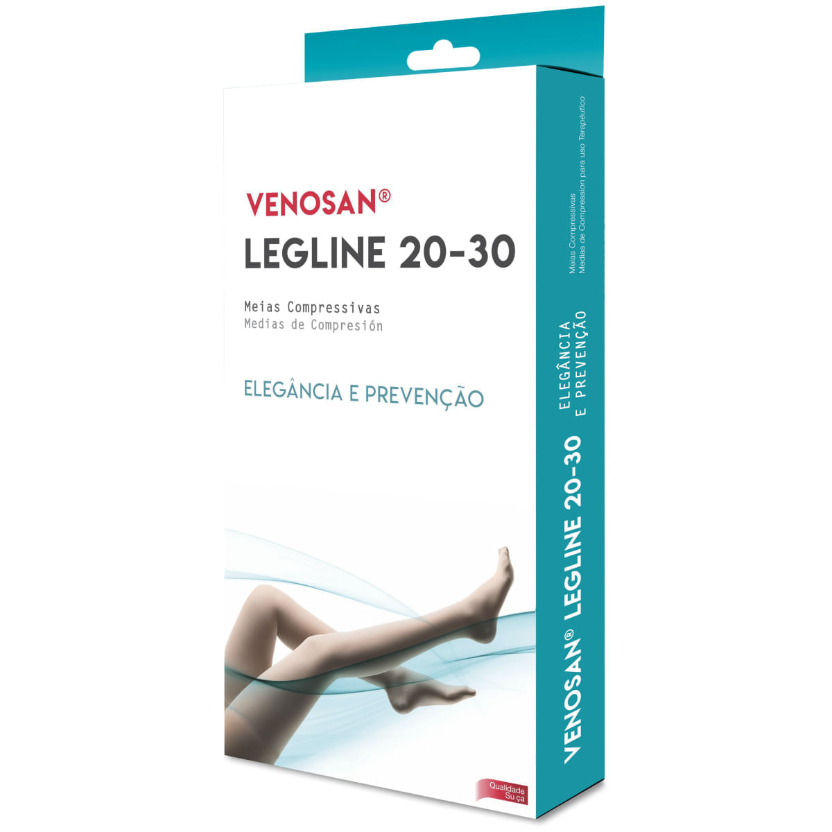 Meia 7/8 Legline Venosan - 20-30mmHg - Pé Fechado - Sahara Meia 7/8 Legline Venosan - 20-30mmHg - Pé Fechado - Sahara