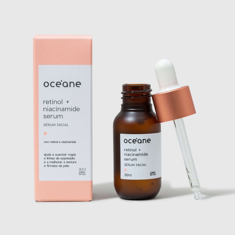 Sérum Facial de Retinol e Niacinamida - Retinol + Niacinamide Serum 30 Ml