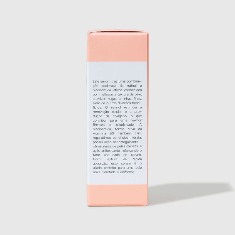 Sérum Facial de Retinol e Niacinamida - Retinol + Niacinamide Serum 30 Ml